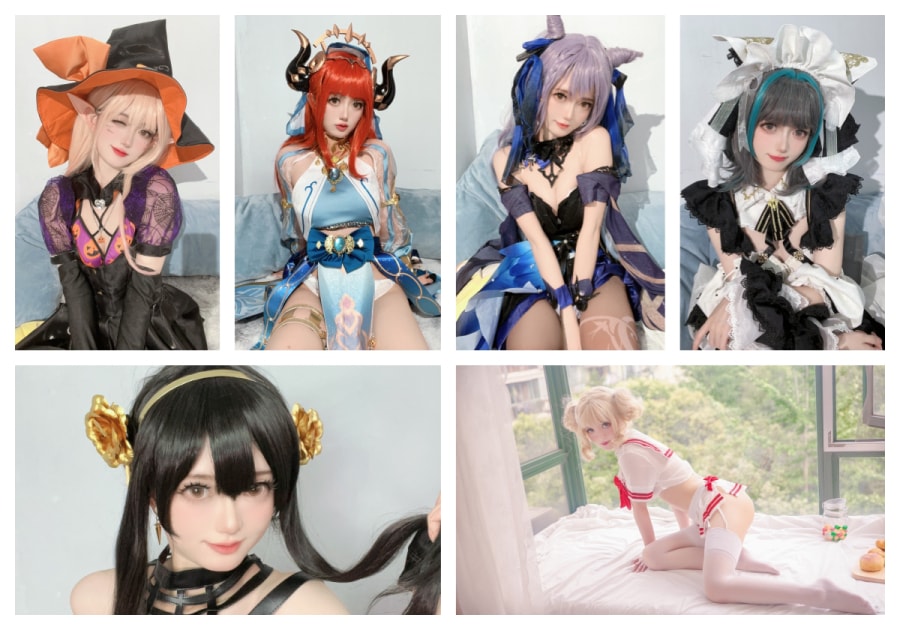 【整套】趴趴捣蛋陌COS写真合集（8期）