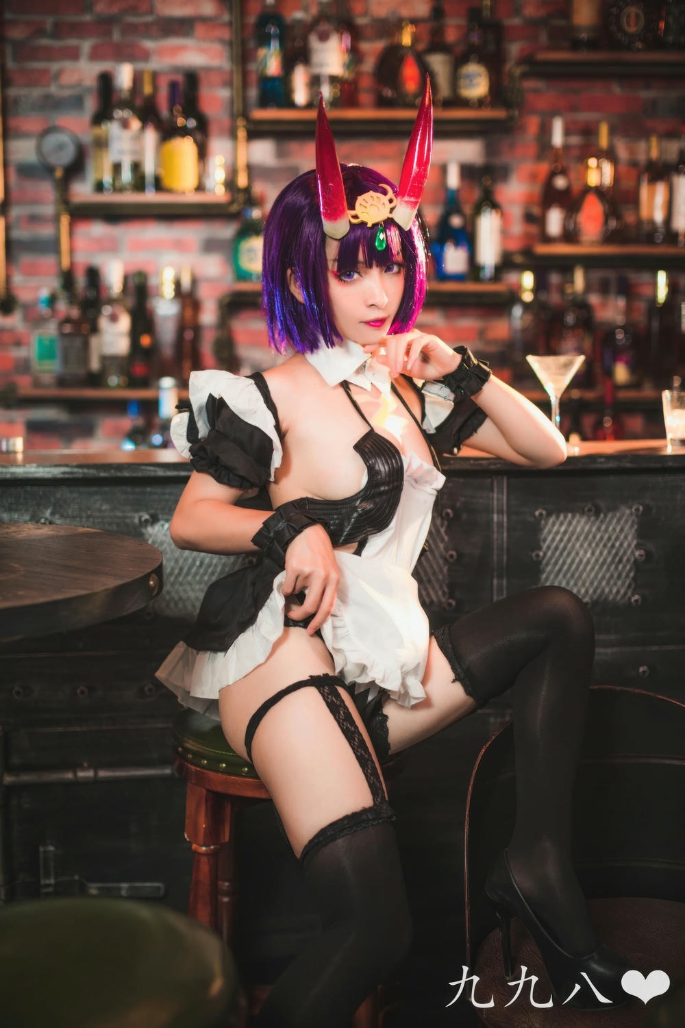 【单套】九九八吖：酒吞女仆【70P】  第4张