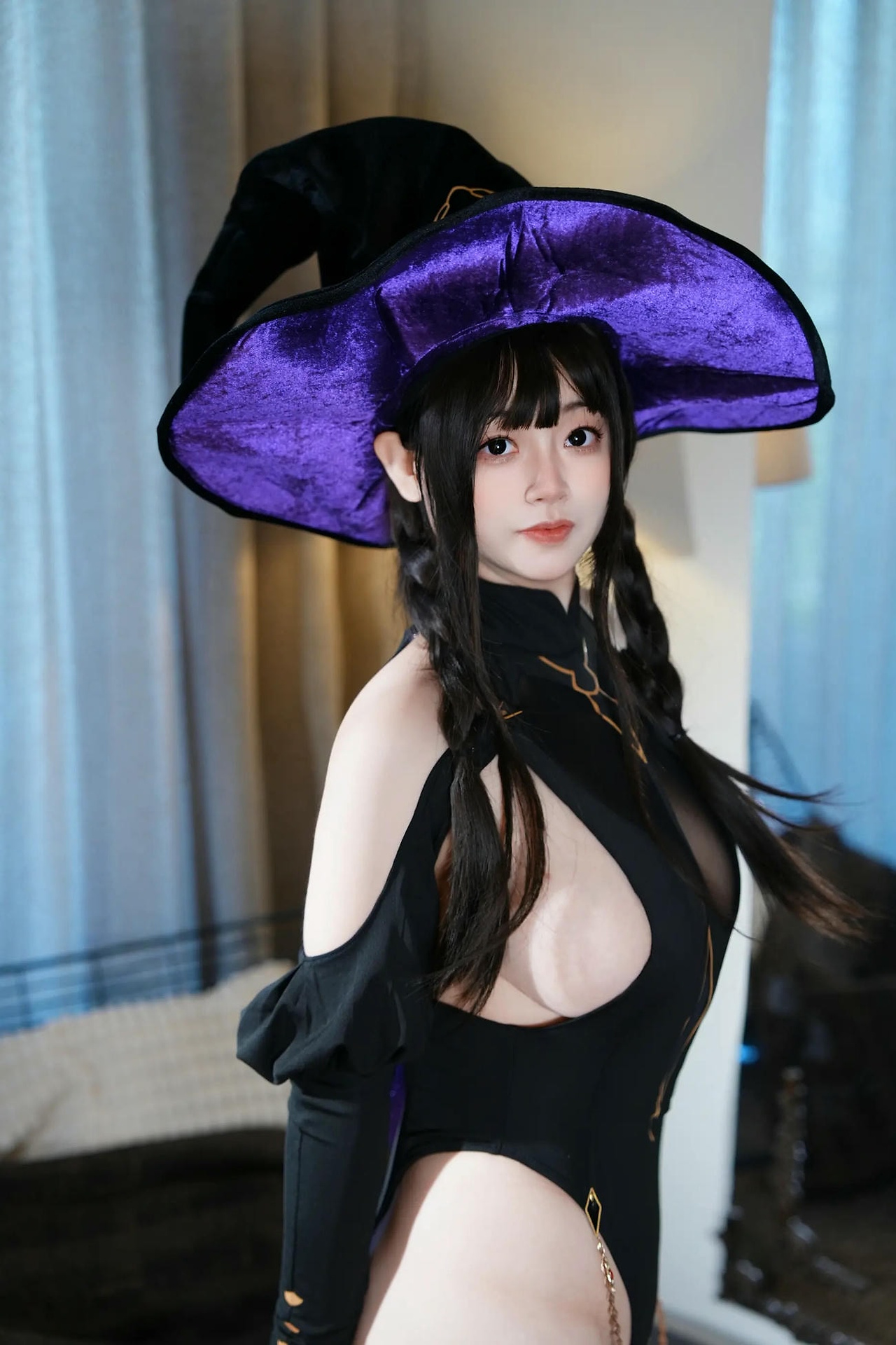 【单套】毛毛帽：魔女之夜【105P】