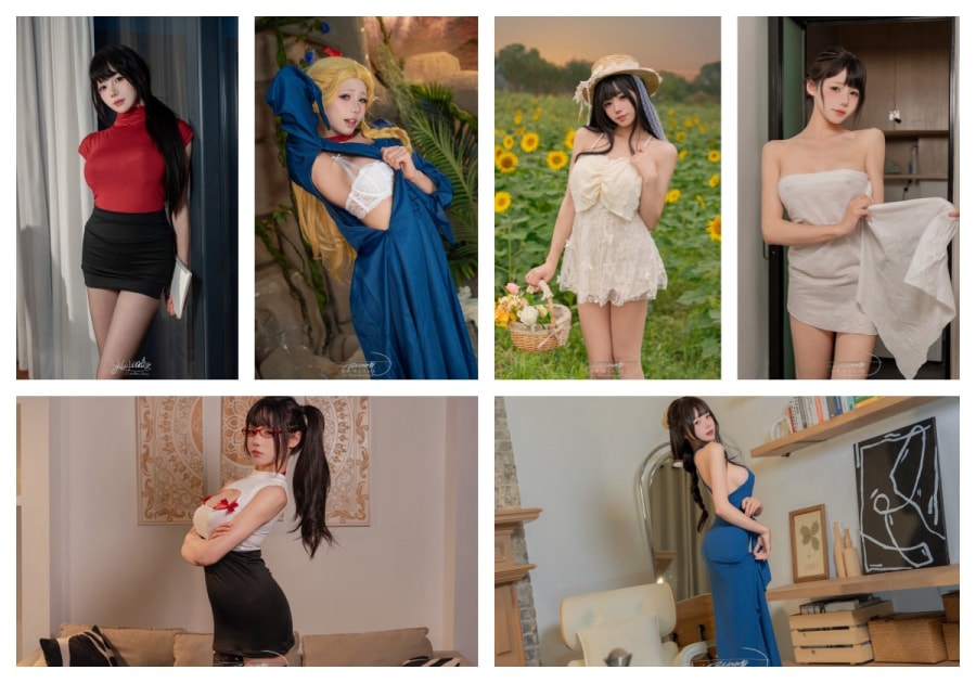【整套】咬一口兔娘COS写真合集(285套)