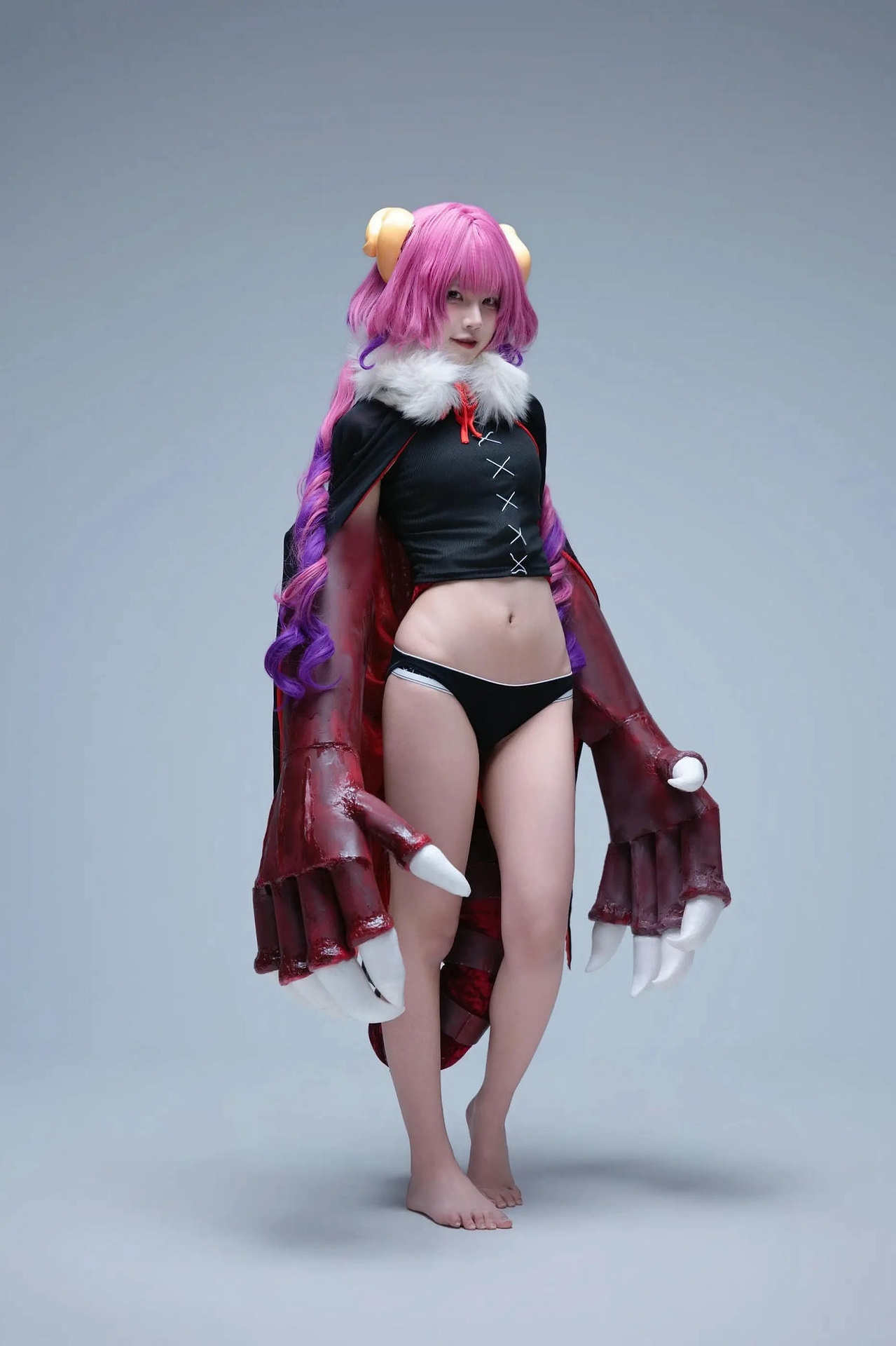 【单套】清水凪：小林家的龍女僕_伊露露（60张）