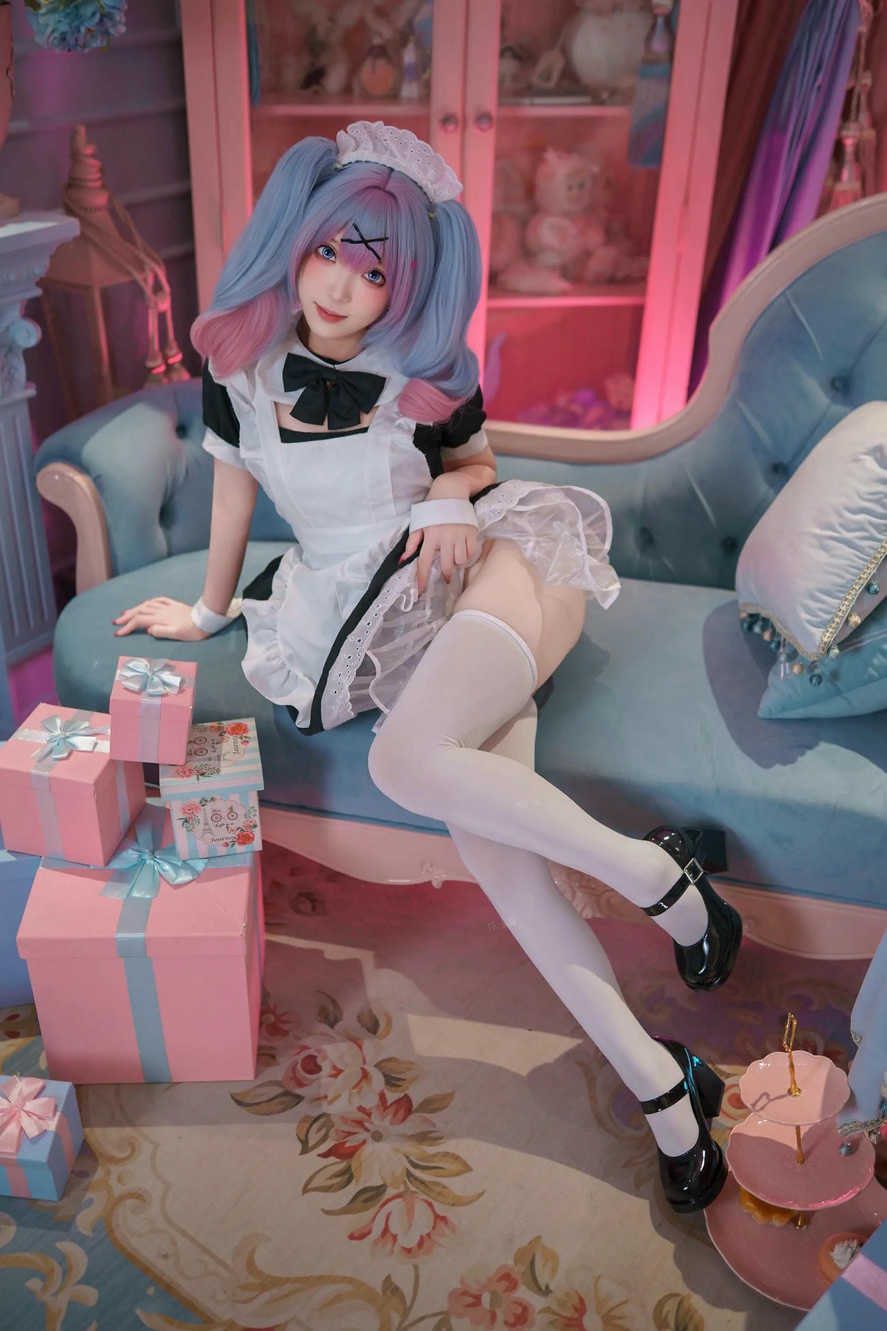 【单套】Bangni邦尼：初音未来·兔子洞女仆【82页】  第2张