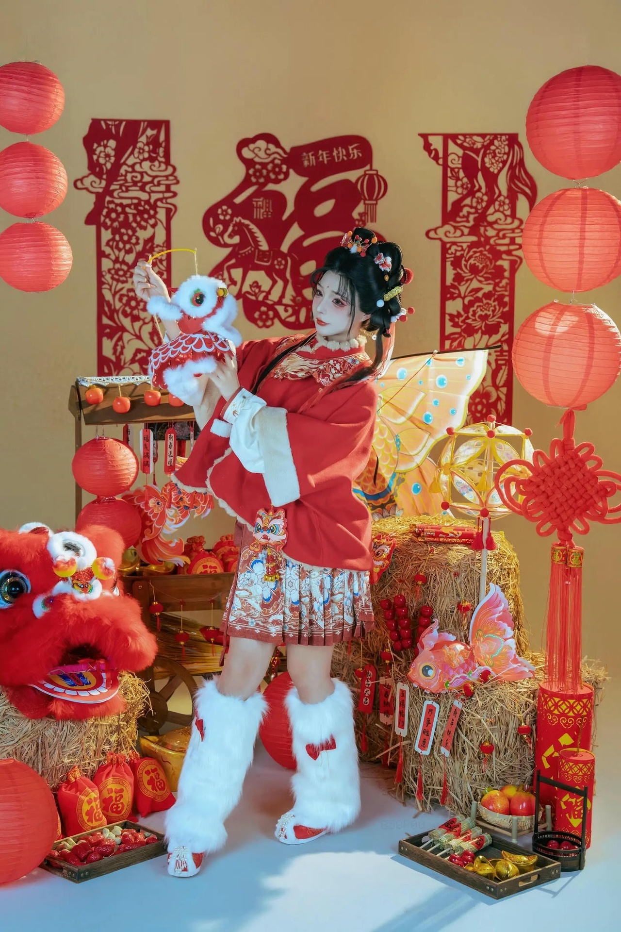 【单套】yuuhui玉：匯醒狮少女【130页】  第2张