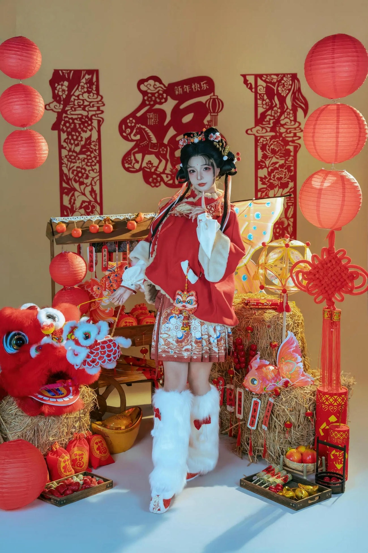 【单套】yuuhui玉：匯醒狮少女【130页】  第3张