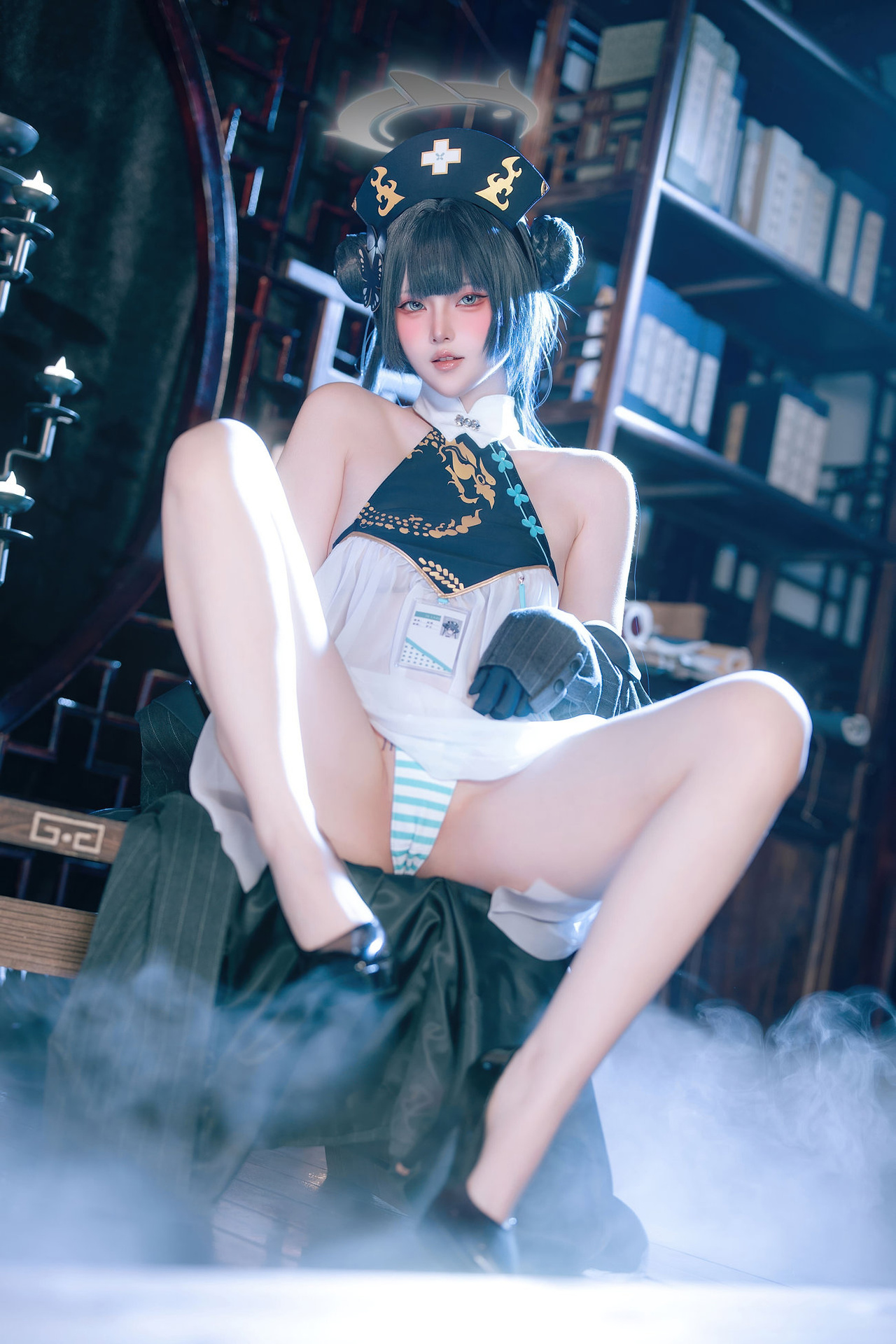【单套】嶼魚：蔚藍檔案妃咲同人護士【65P】  第2张