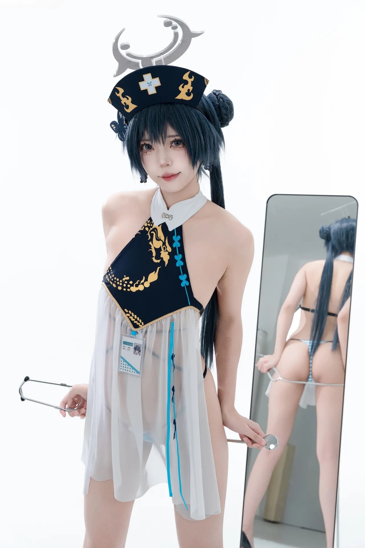 【单套】君颜圆又圆-蔚蓝档案龙华妃咲护士【100P】  第3张