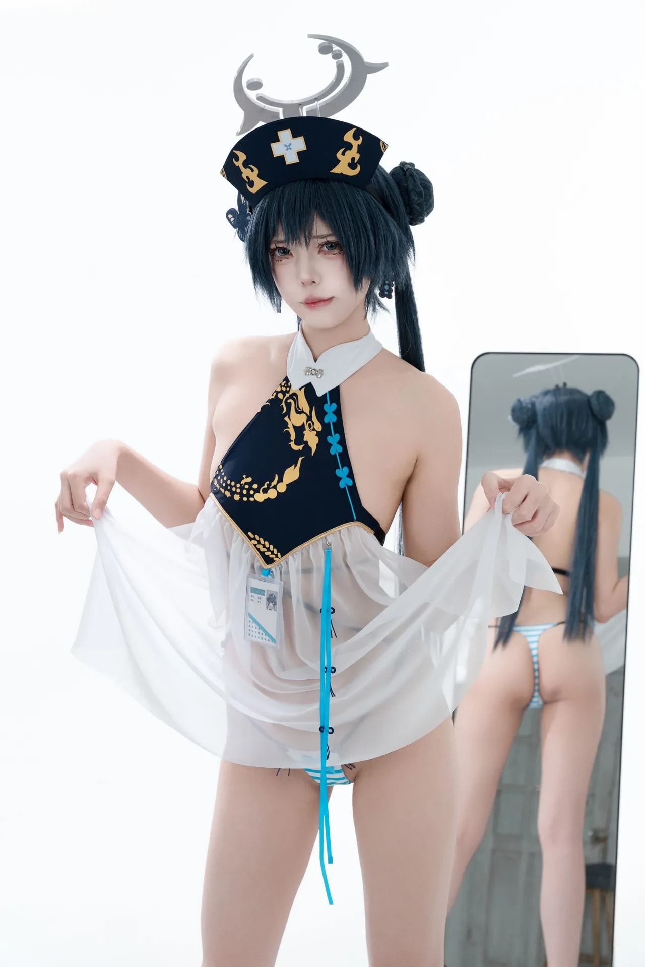 【单套】君颜圆又圆-蔚蓝档案龙华妃咲护士【100P】  第4张