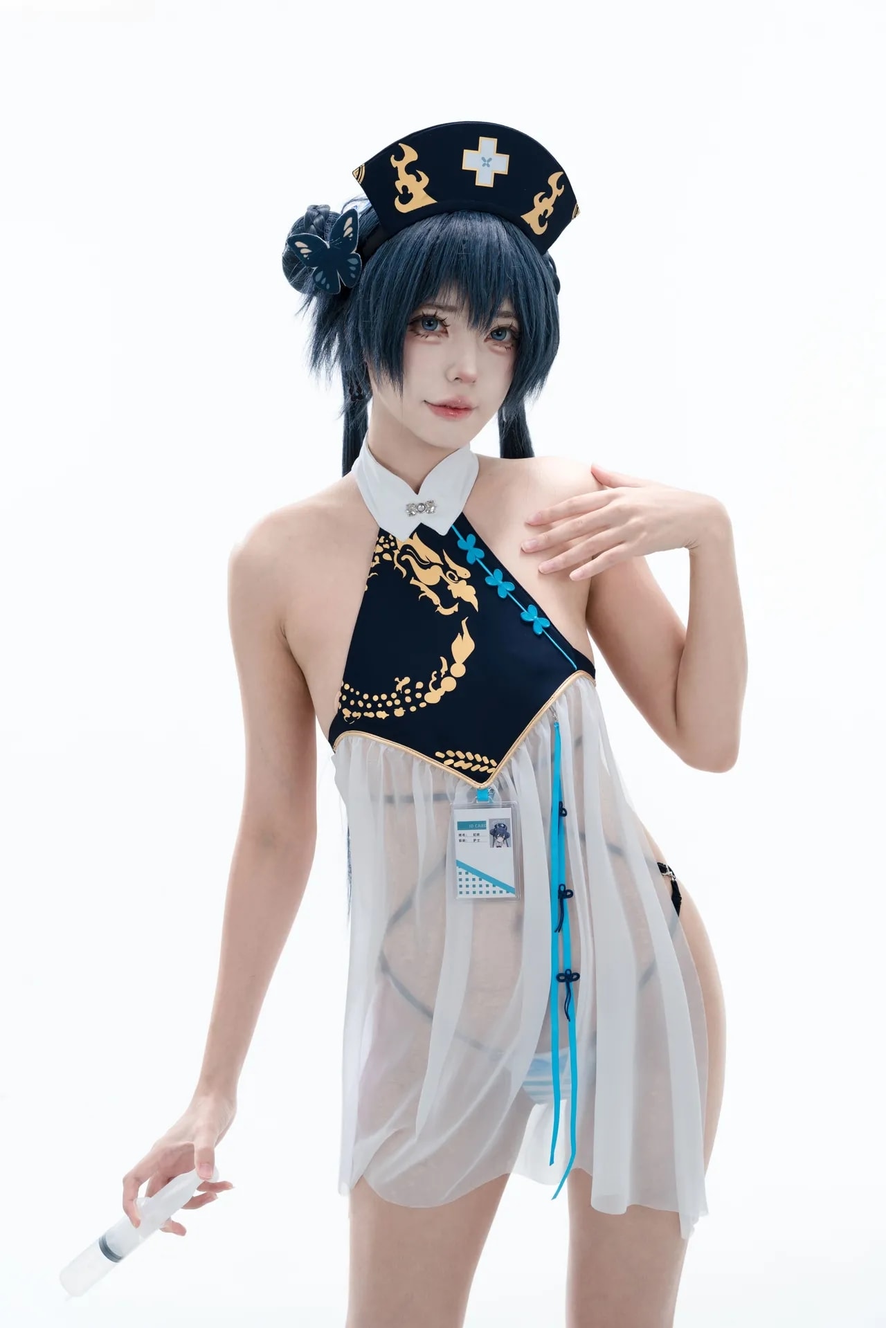 【单套】君颜圆又圆-蔚蓝档案龙华妃咲护士【100P】