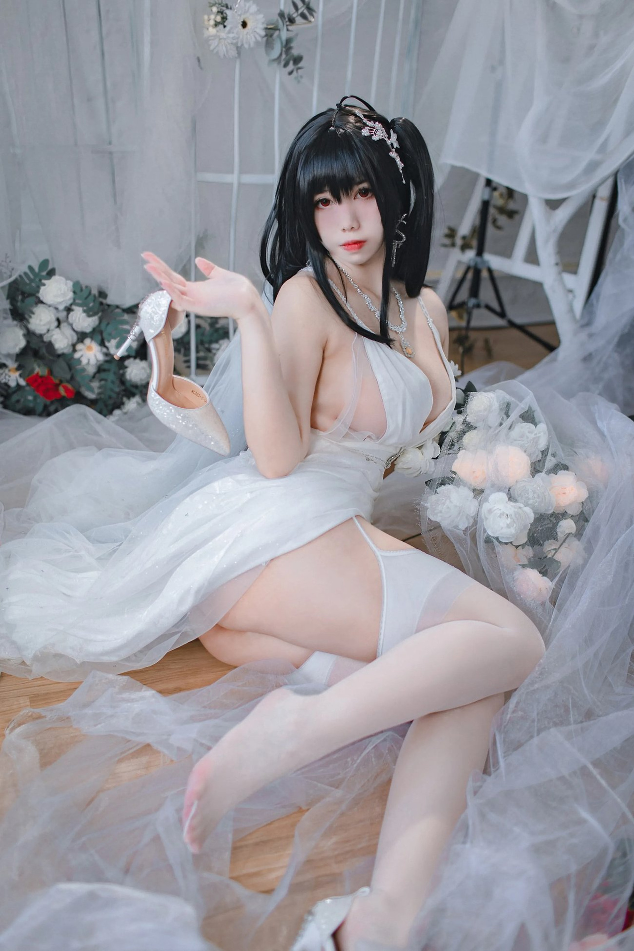 【单套】Meroko魅瞳：碧蓝航线大凤花嫁【43P】  第4张