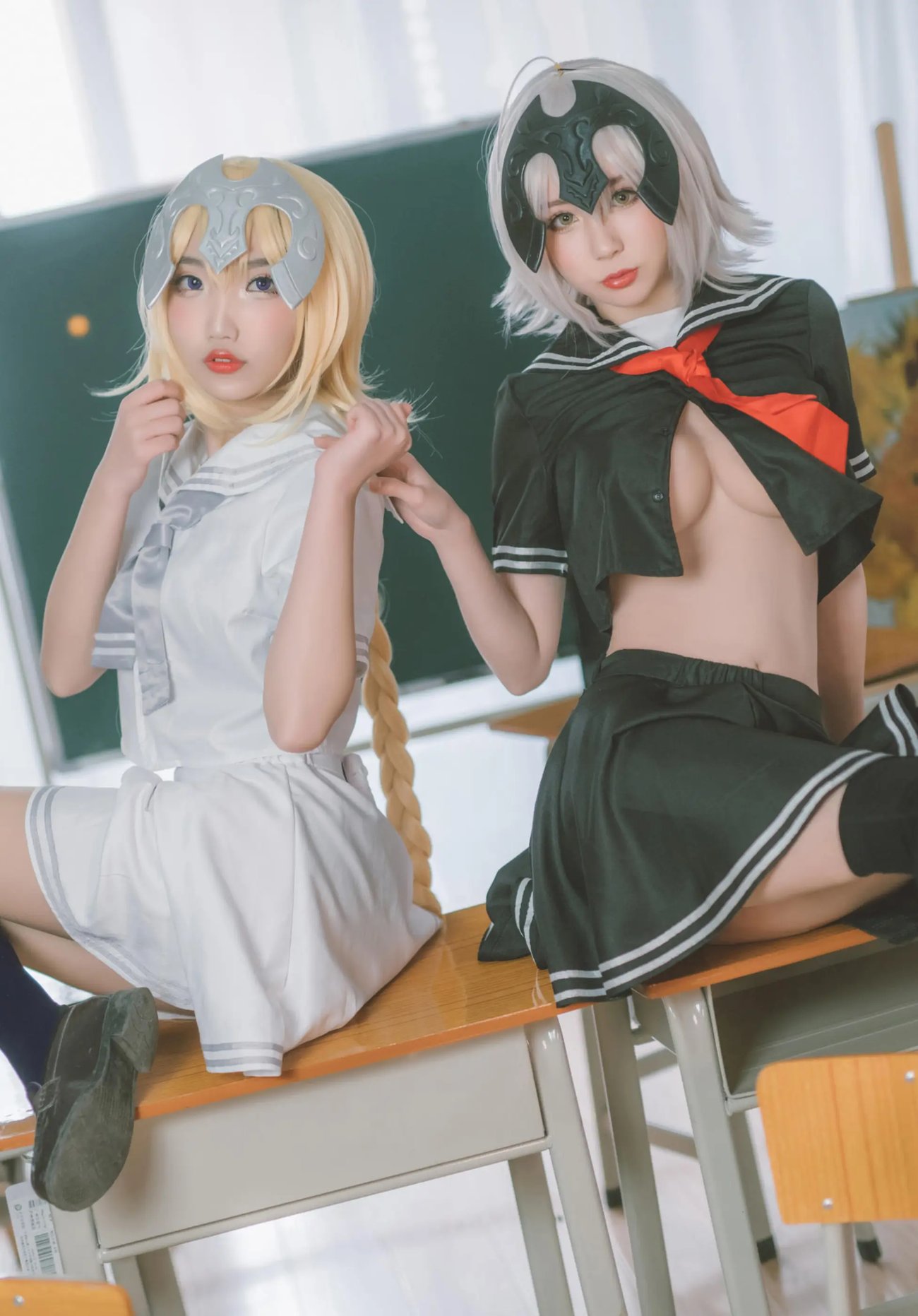 【单套】西園寺南歌：黑白貞德JK製服【24张】  第2张