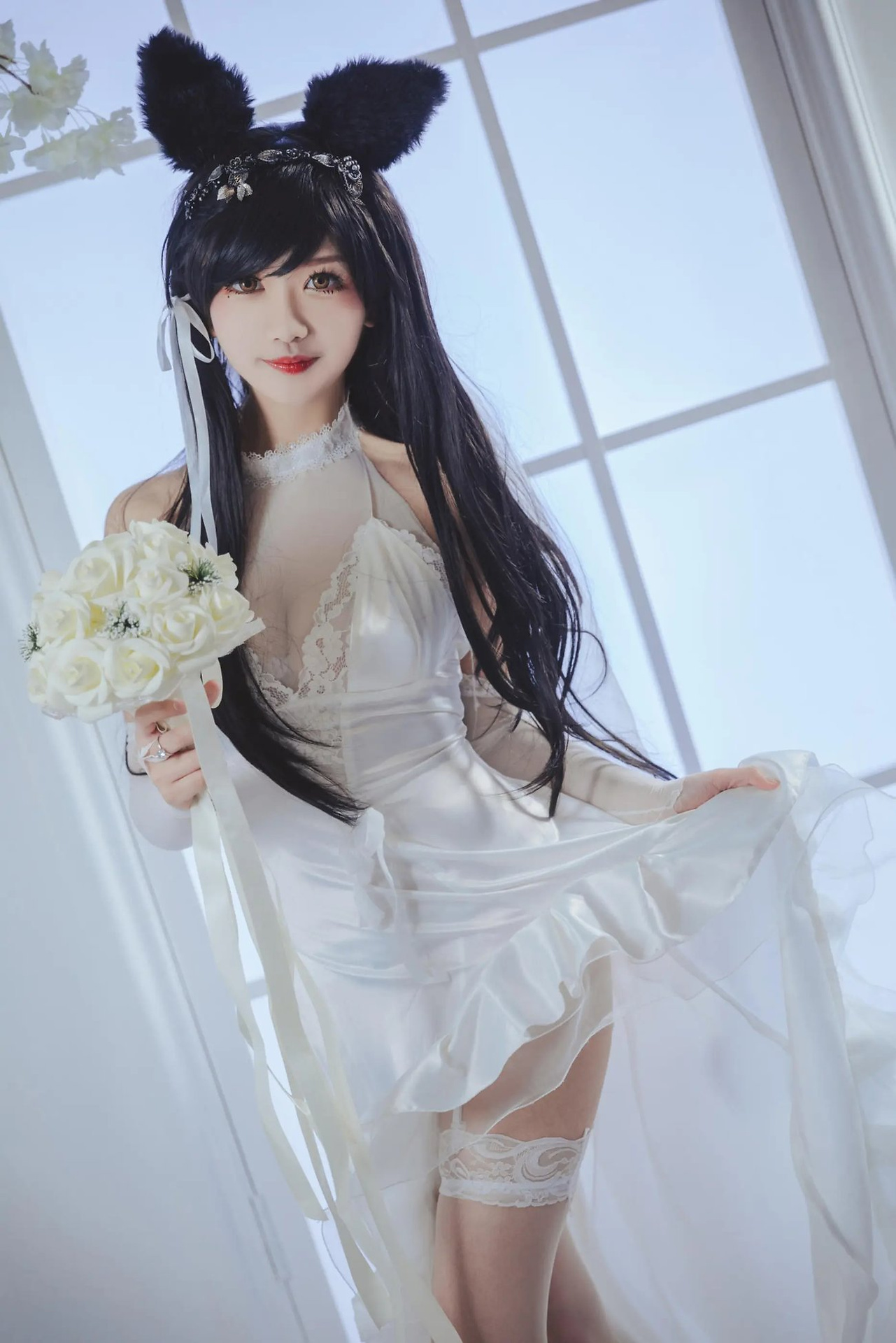 【单套】源纱希喵喵喵：爱宕花嫁【26张】