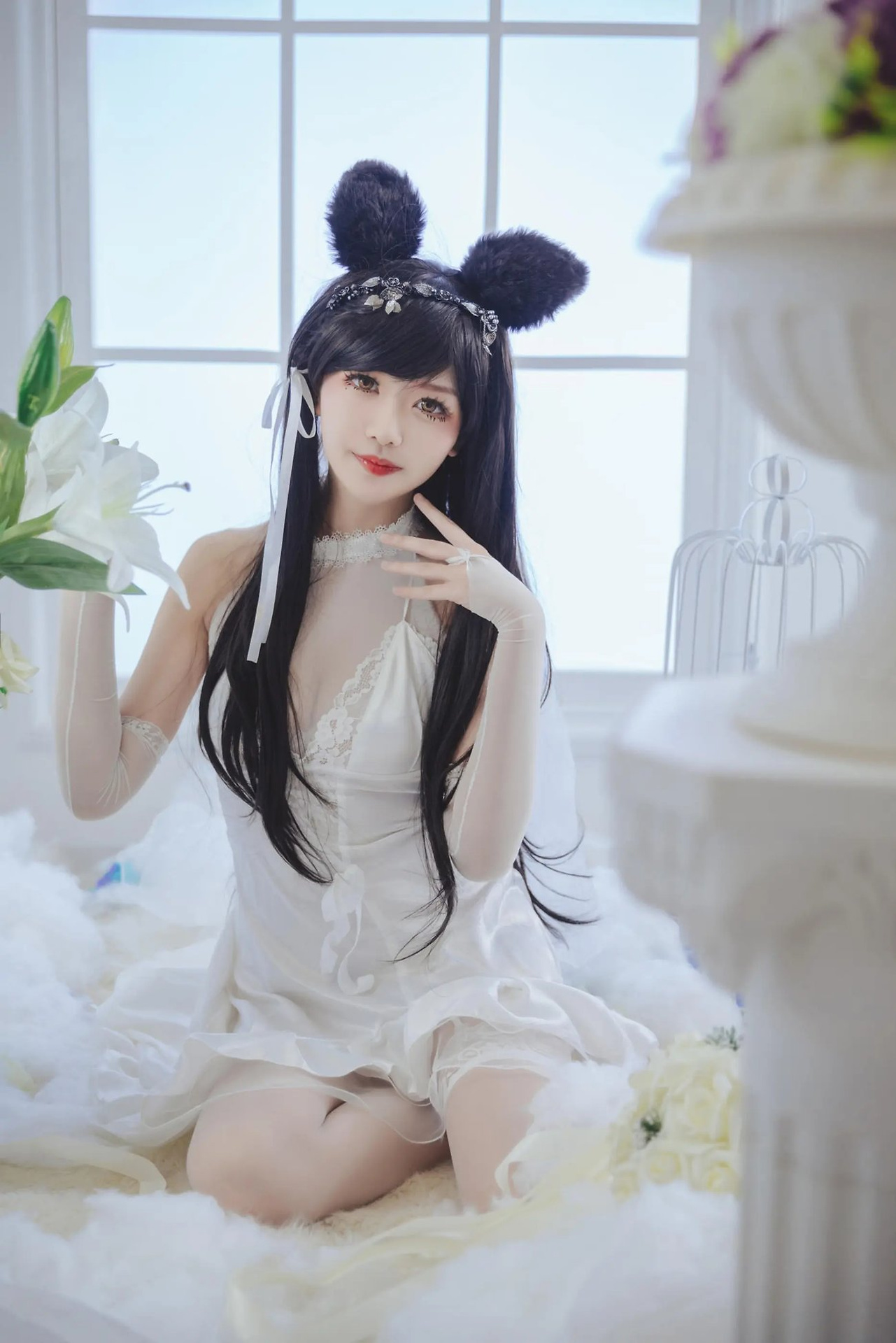【单套】源纱希喵喵喵：爱宕花嫁【26张】  第3张
