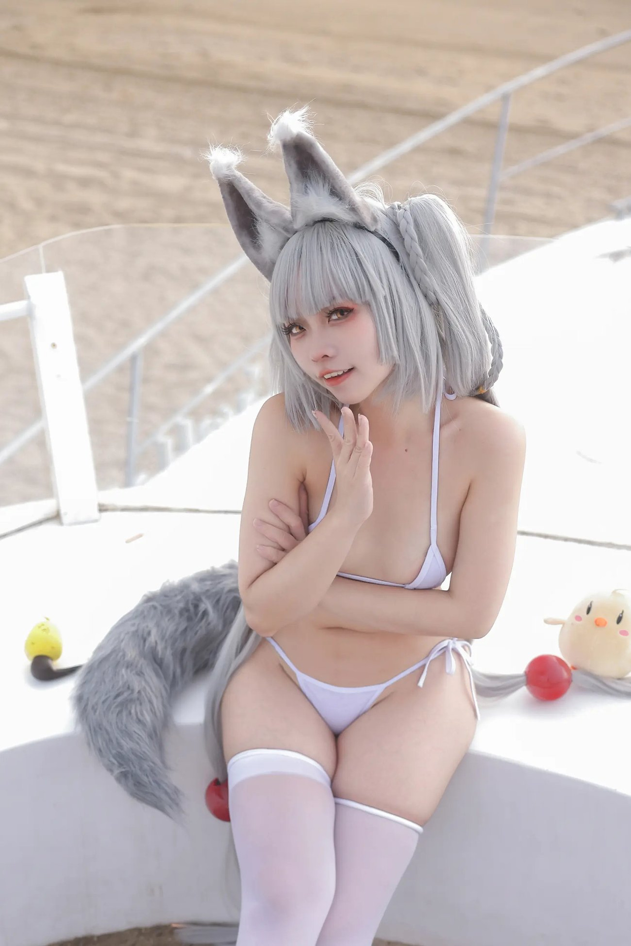 【单套】G44不会受伤 碧蓝航线朝凪泳装【31张】  第3张