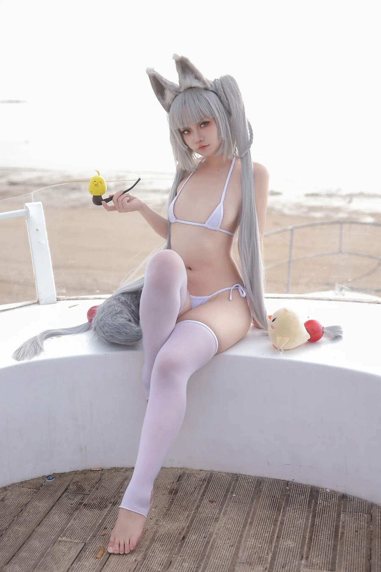 【单套】G44不会受伤 碧蓝航线朝凪泳装【31张】  第2张